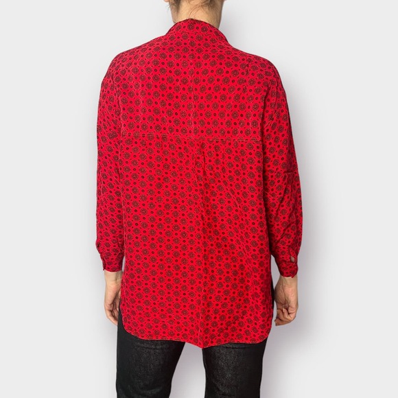 80s Limited Express red and black top - Picture 5 of 5